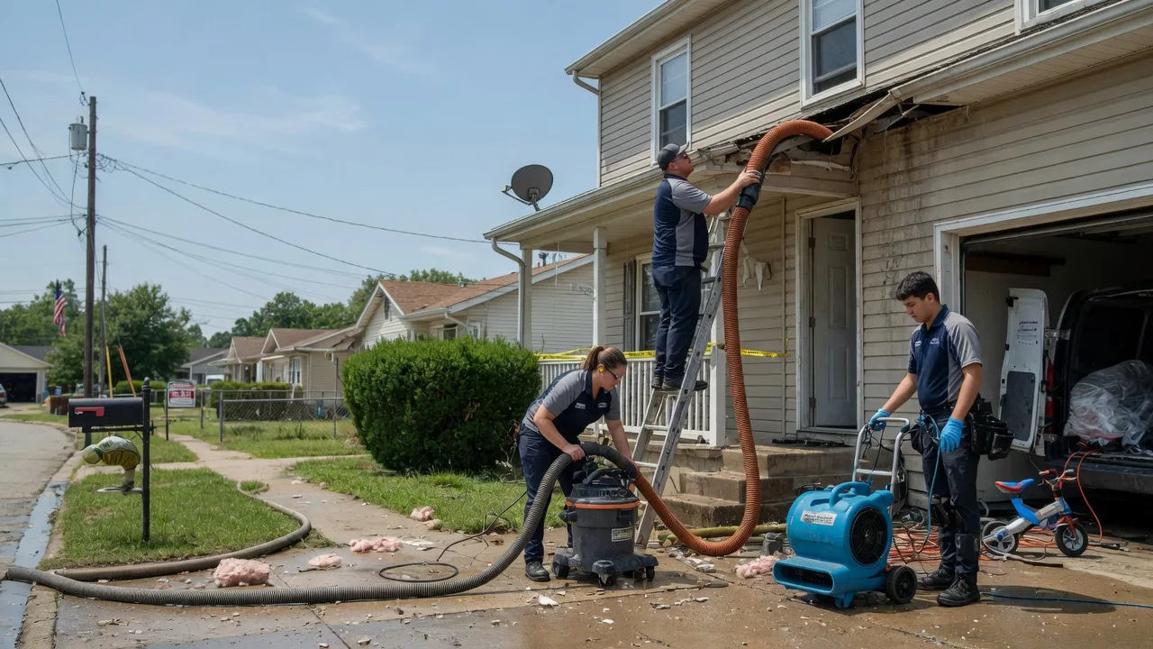 Water Damage Restoration in Westerville, OH near me